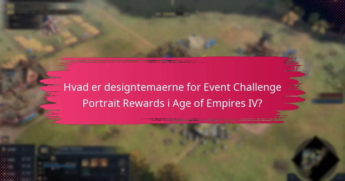 Hvad er sjældenhedsniveauerne for Event Challenge Portrait Rewards?