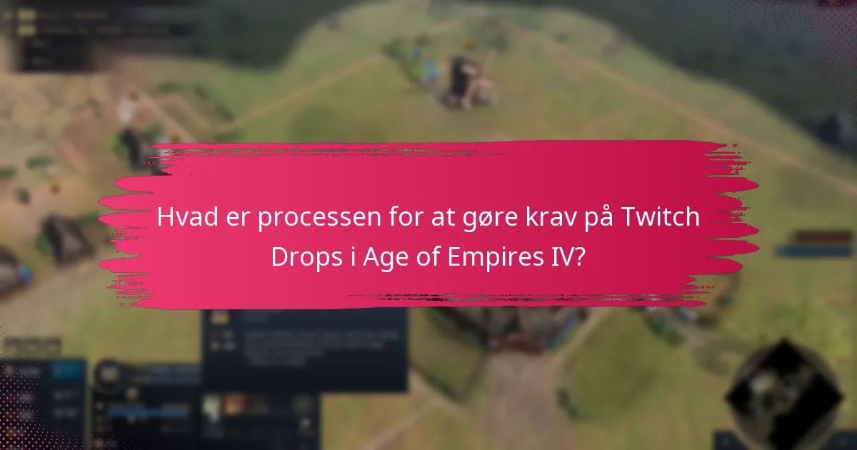 Hvilke fejlfindingstrin kan jeg tage, hvis jeg støder på problemer med Twitch Drops?