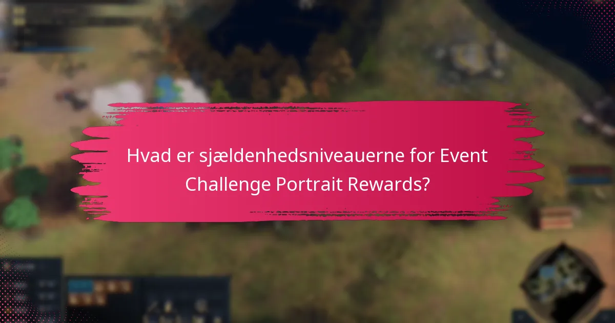 Hvordan sammenlignes Event Challenge Portrait Rewards med tidligere begivenheder?