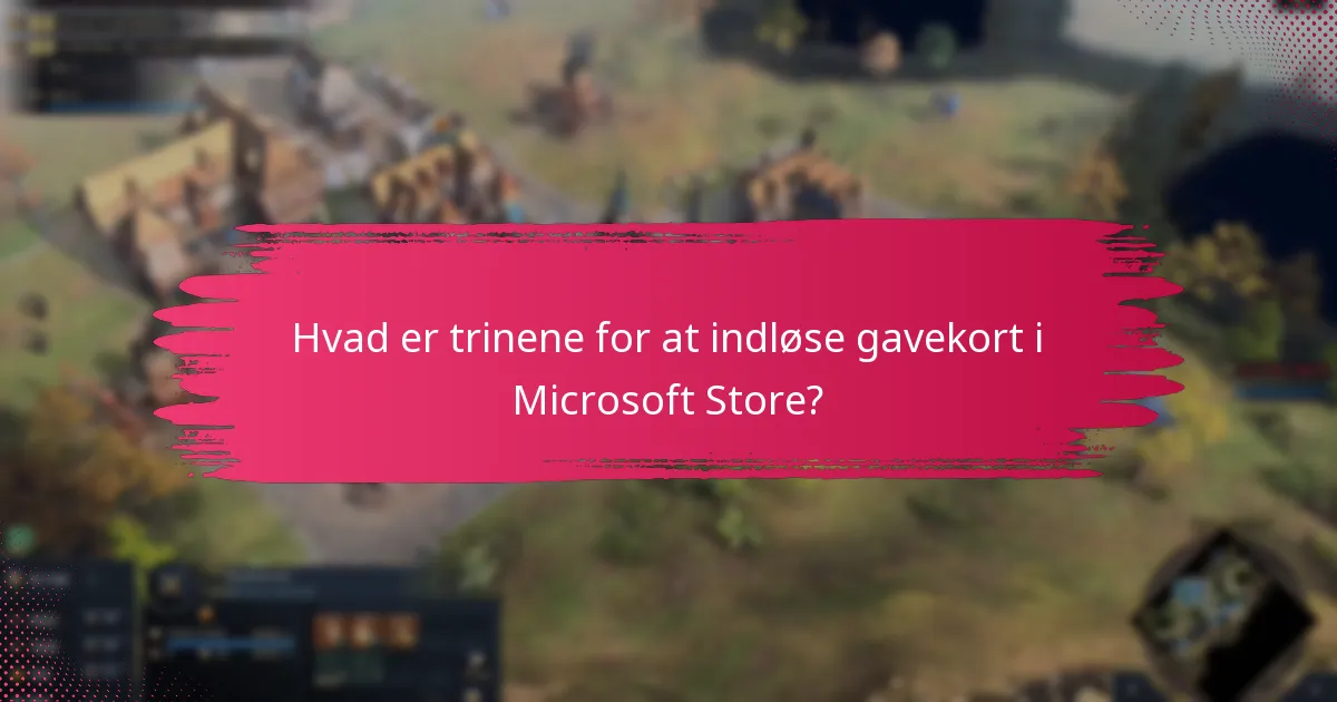 Hvad er trinene for at indløse kampagnekoder i Microsoft Store?