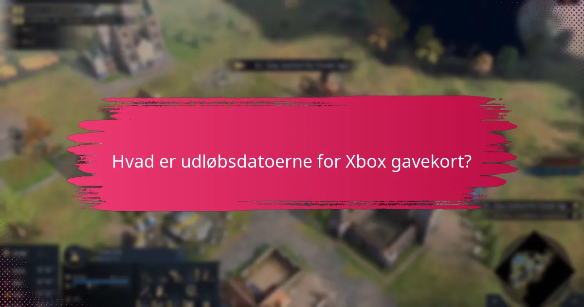Hvad er brugsgrænserne for Xbox gavekortssaldoer?